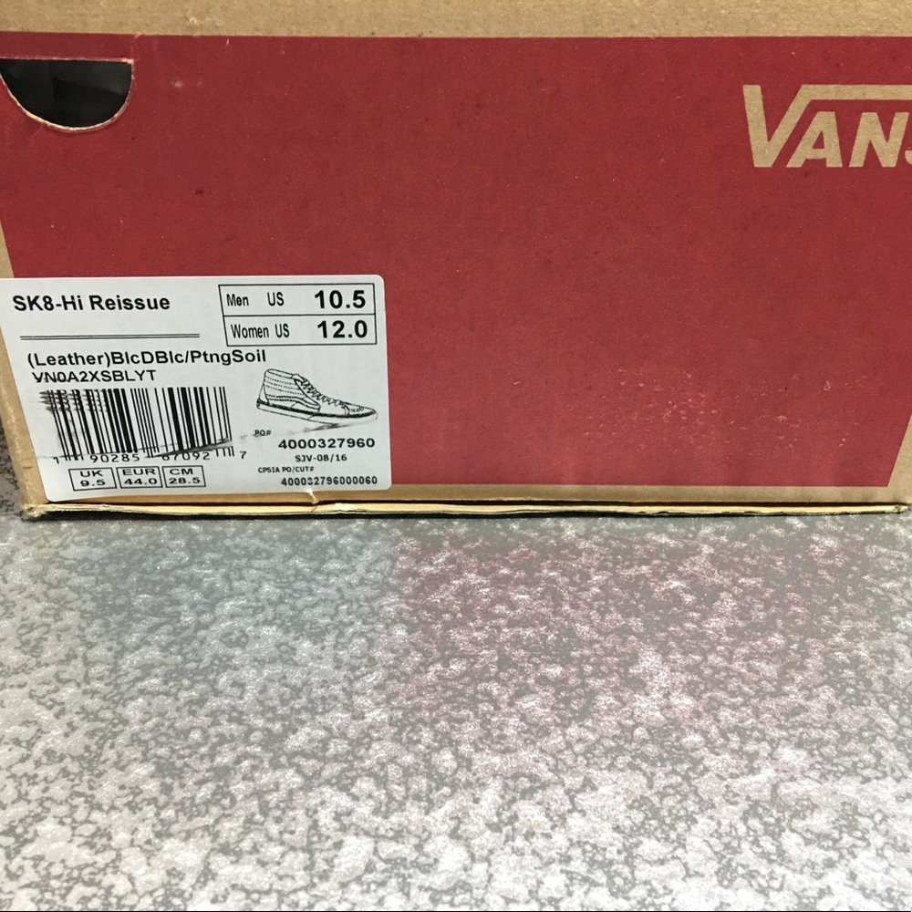 (Brand new) Van SK8-Hi Reissue 10.5 - Picture 2 of 5